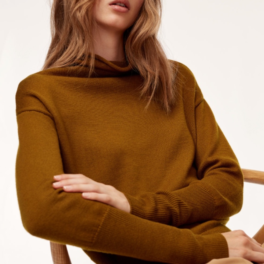 ✨ Aritzia Wilfred Cyprie Merino Wool Sweater ✨